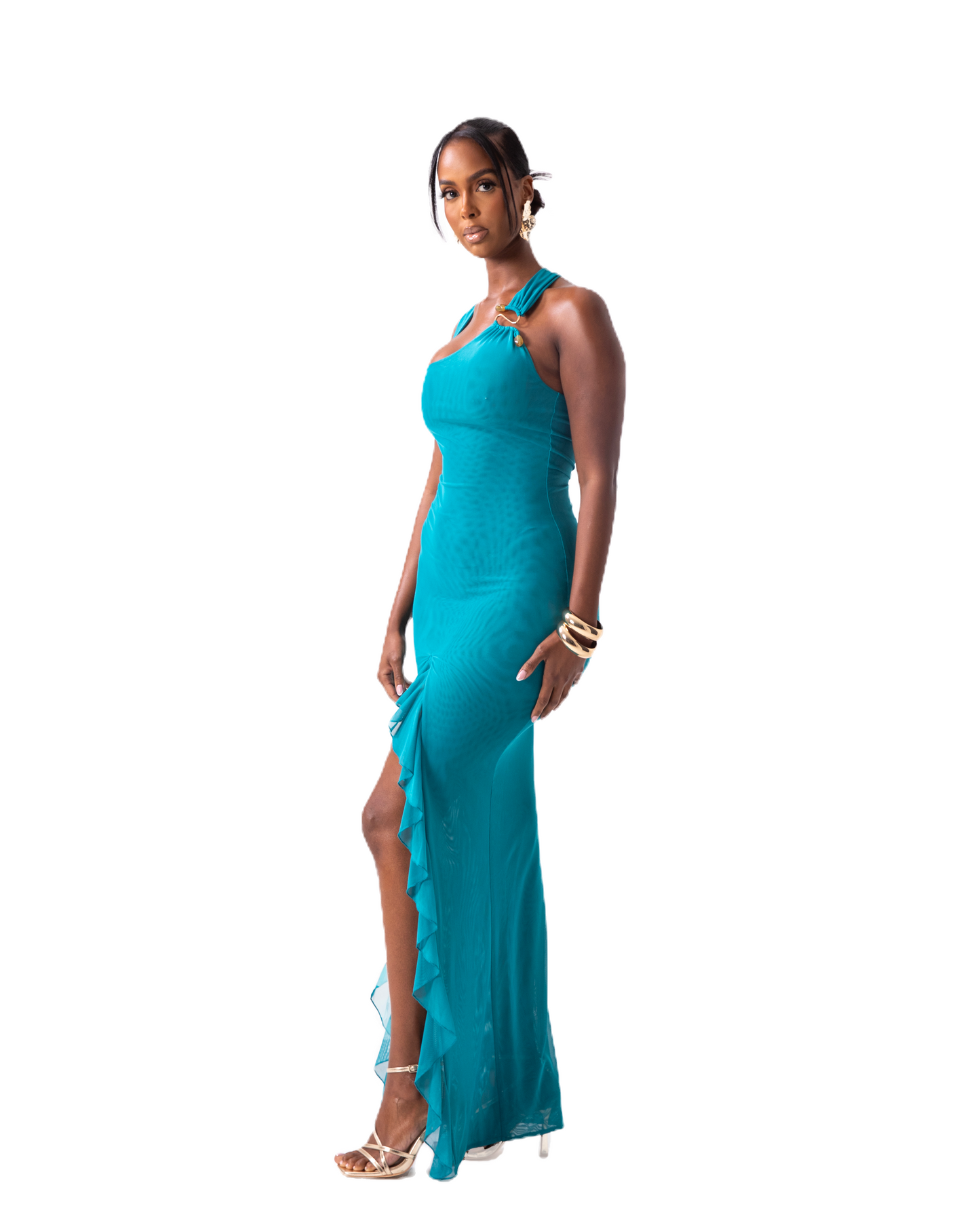 AURIGA DRESS - AQUA