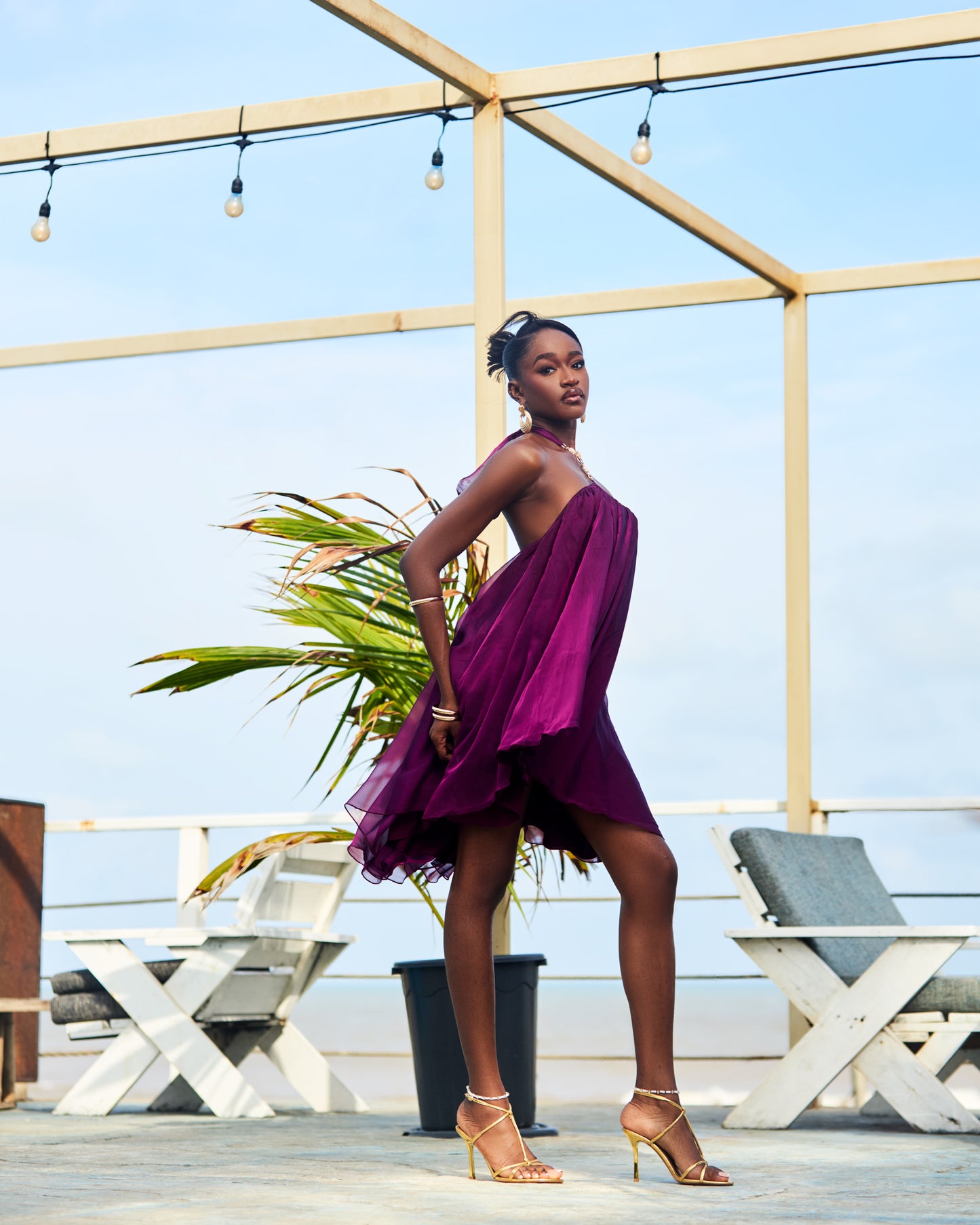 DAHLIA DRESS - AMETHYST (PRE-ORDER)