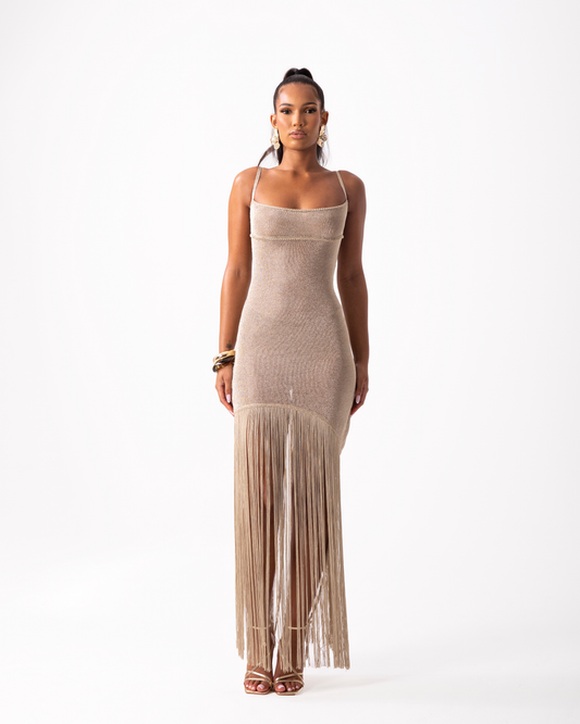 SIKA TASSEL DRESS